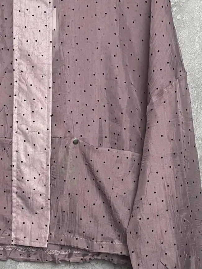 Ветровка-пыльник в горох 6703 Размер 50-58 фото 55