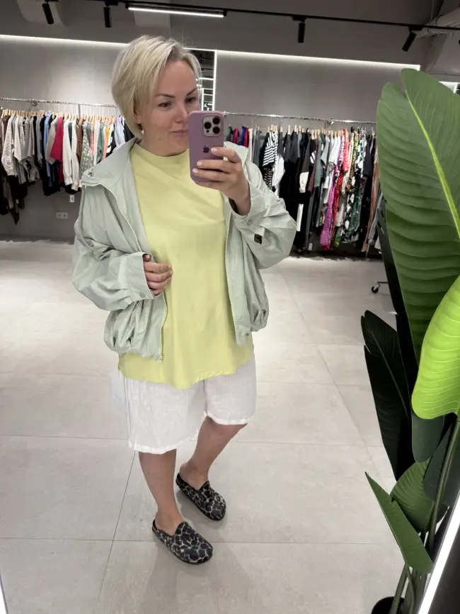 Ветровка облегченная с капюшоном 25185 Размер 52-58 фото 8