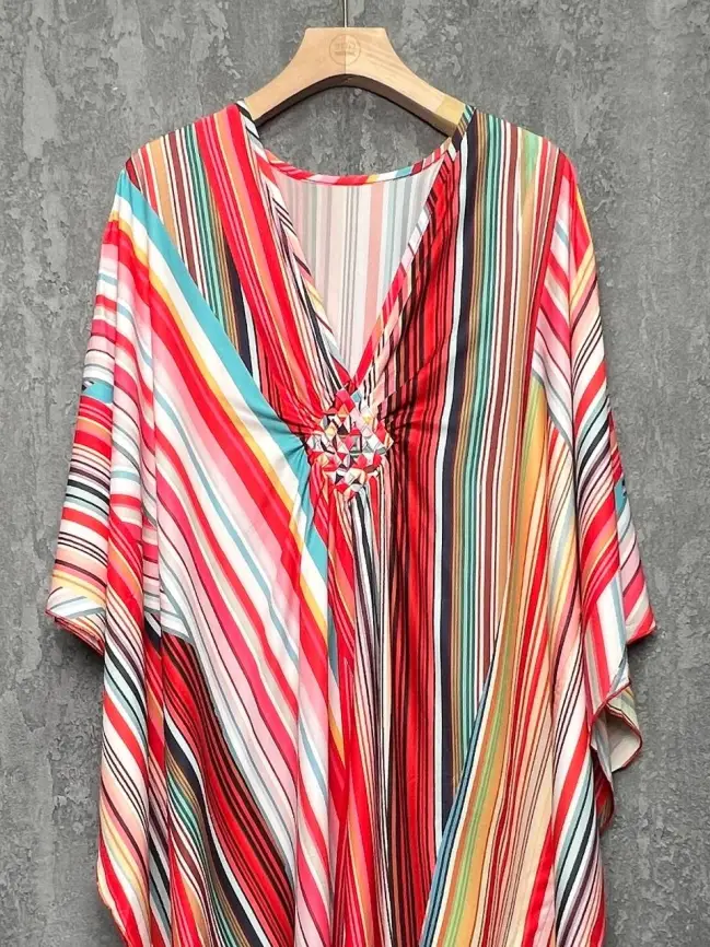 Туника принт 8693 Размер 46-58 фото 5