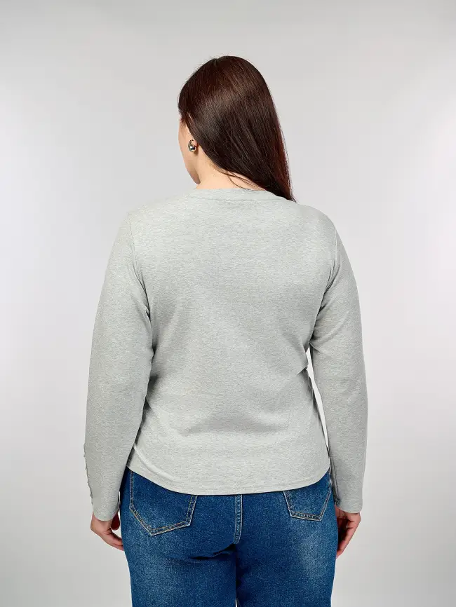 Лонгслив 1017 Размер 46-54 фото 17