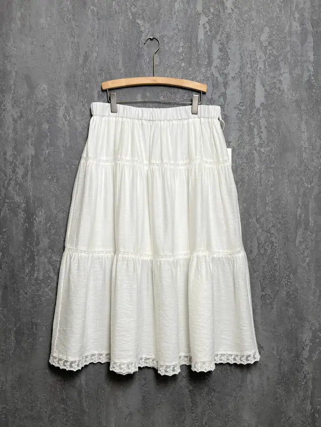 Юбка ярусная 1217 размеры 50- 56 фото 8