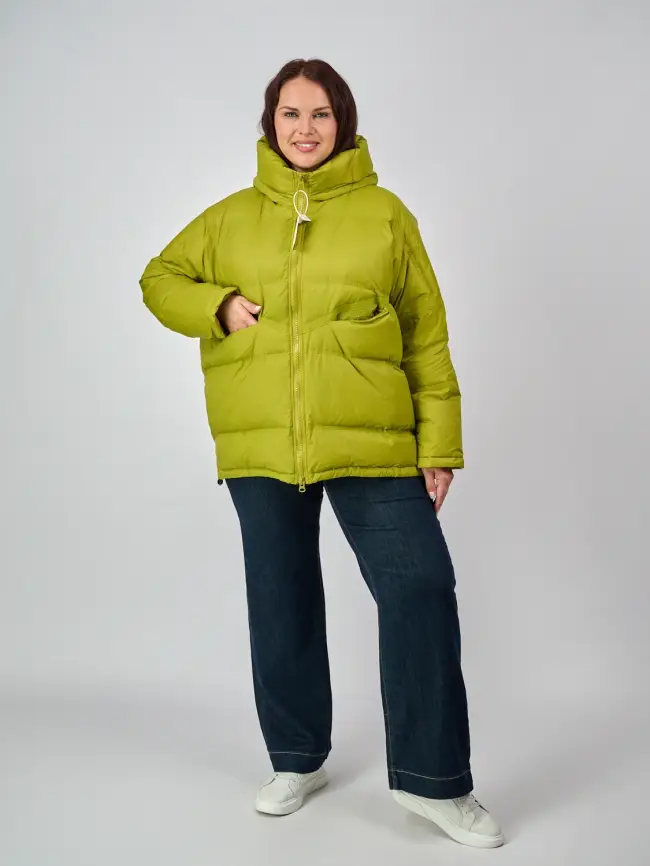 Пуховик 2506 Размер 50-58 фото 4