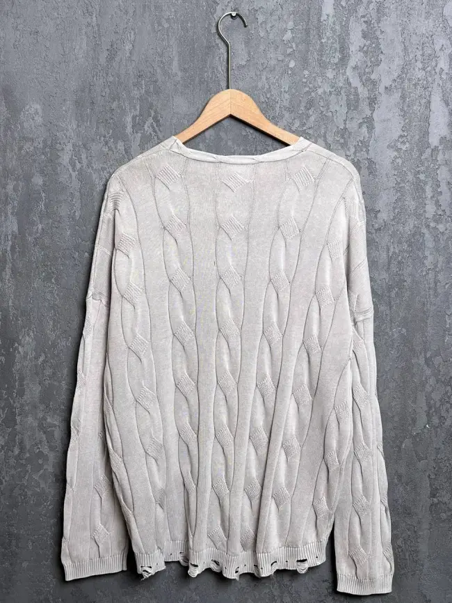 Джемпер Италия косы 3388 Размер 50-58 фото 75