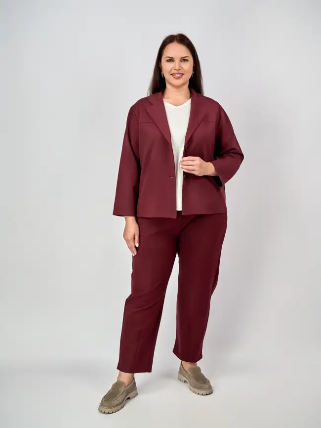 Брюки 33494 ЭттоПлюс размеры 52-58 фото 3