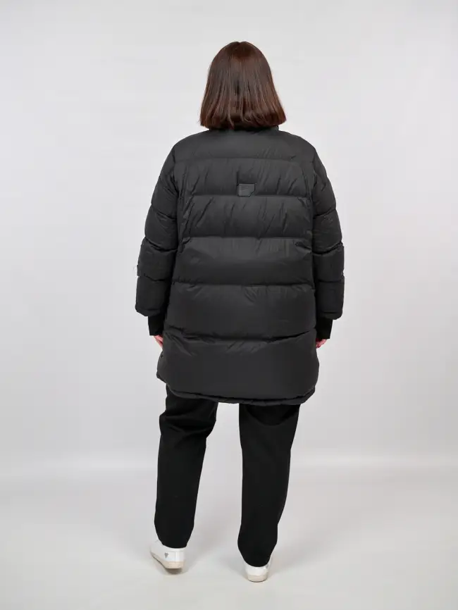 Полупальто пуховое 873 Размер 48-54 фото 16