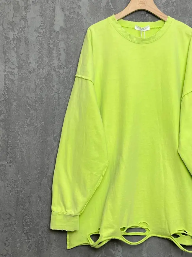 Лонгслив рваный 9938 Размер 50-56 фото 59