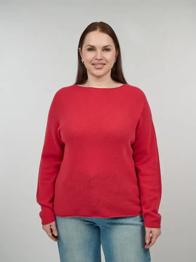 Джемпер шерсть,кашемир 25681 Размер 48-56 фото 11