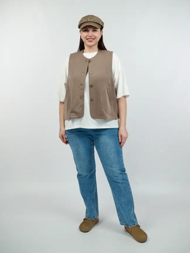 Джинсы 25266 ЭттоПлюс Размер 50-56 фото 51