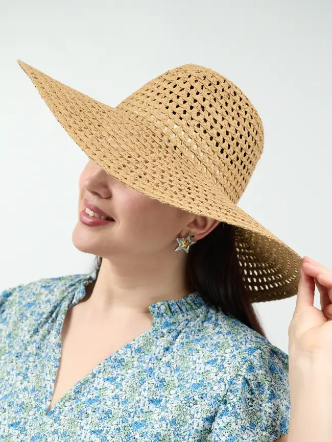 Шляпа соломенная 4081 фото 12