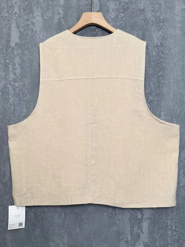 Жилет лен на подкладке 24625 Размер 50-58 фото 7