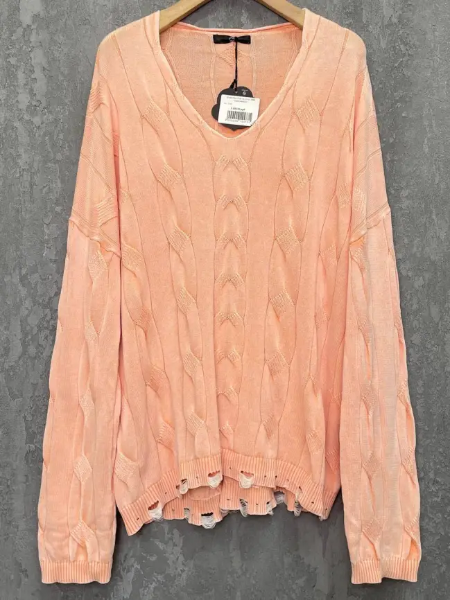 Джемпер Италия косы 3388 Размер 50-58 фото 17