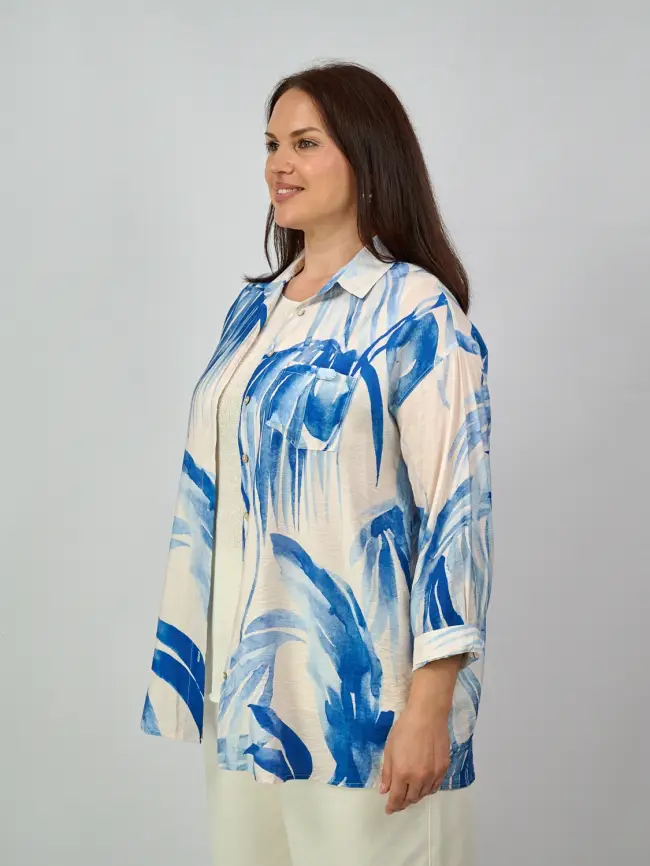 Рубашка ЭттоПлюс 042 Размеры 50-58 фото 2