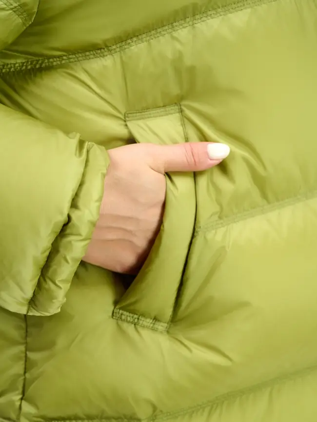 Пуховик зимний 9903 удлиненный Размер 50-60 фото 47