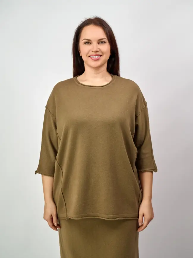 Джемпер ЭттоПлюс 1002 Размер 50-58 фото 85