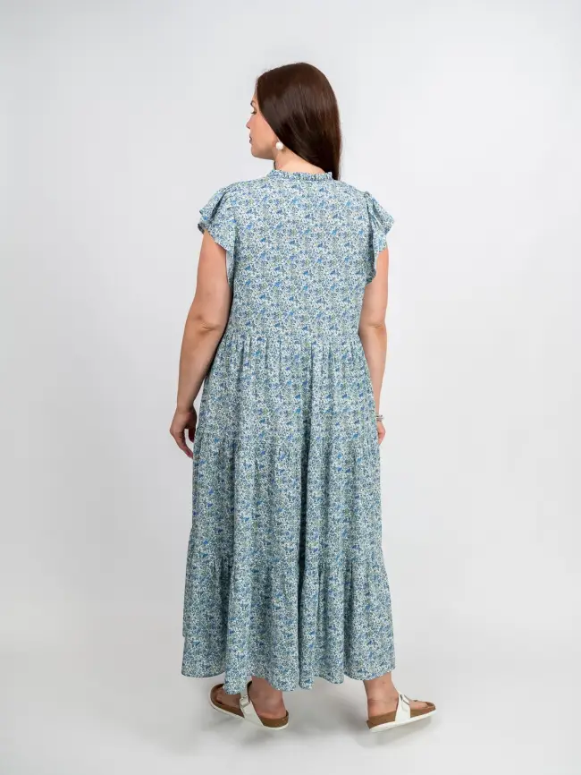 Платье ЭттоПлюс 34186 размер 54- 58 фото 4