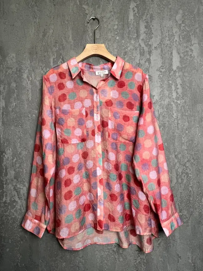 Рубашка с принтом ЭттоПлюс 33411 Размер 46-54 фото 16