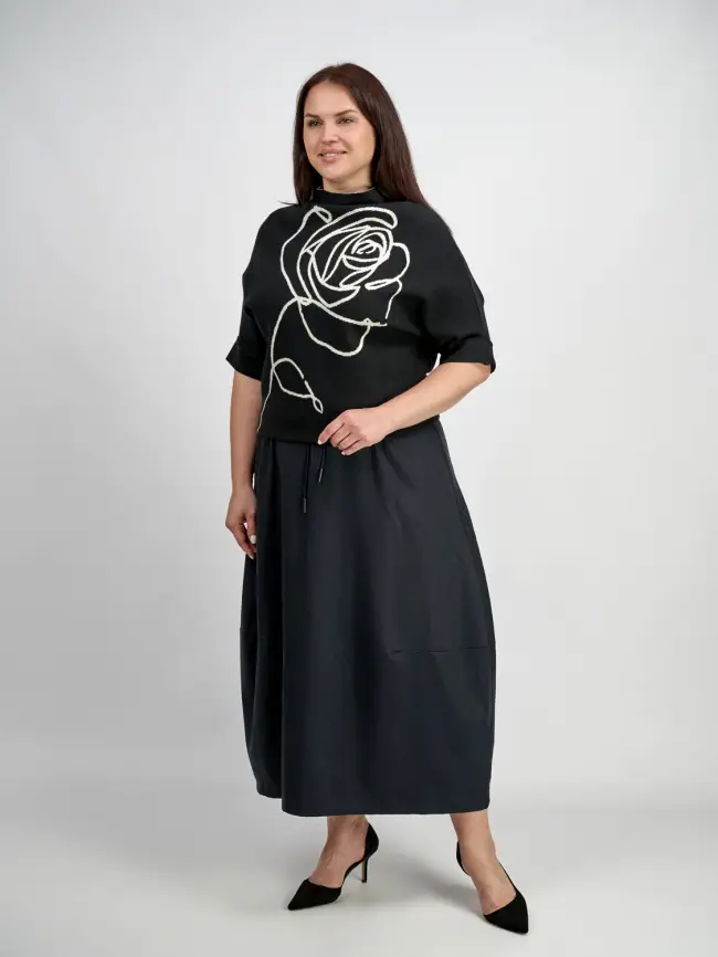 Джемпер "Роза" 893 Размер 48-56 фото 19