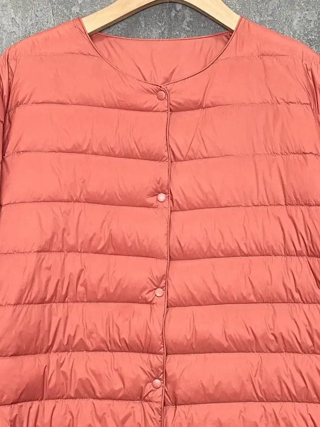 Легкая пуховая куртка 8802 Размер 46-56 фото 60