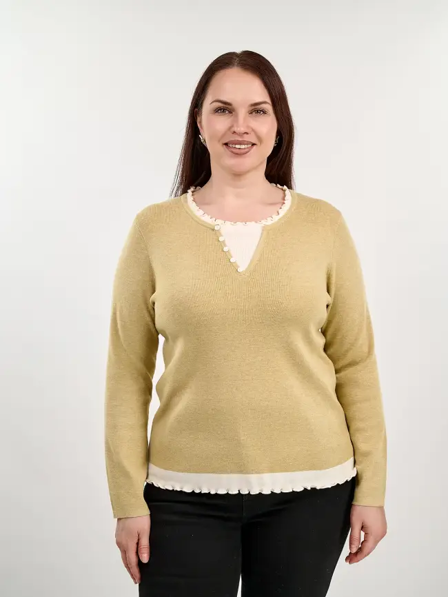 Джемпер 23227 Размер 48- 56 фото 13