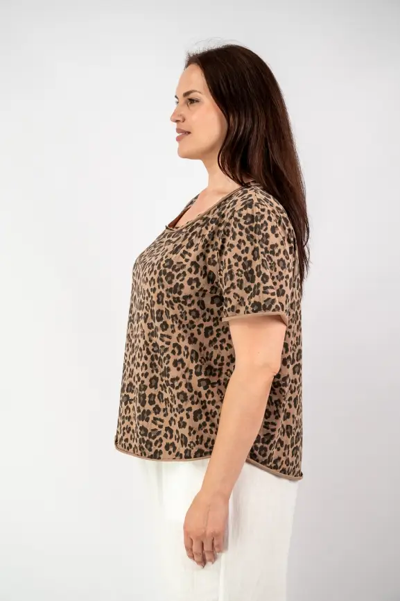 Футболка база ЭттоПлюс 005-1 Размеры 50-58 фото 5