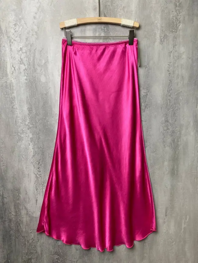 Юбка атлас 9298-1 Размер 48-56 фото 46