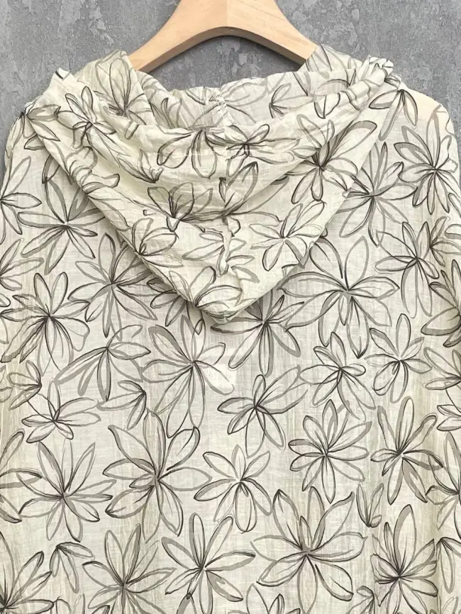 Ветровка-пыльник на молнии 9182 Размер 50-58 фото 24