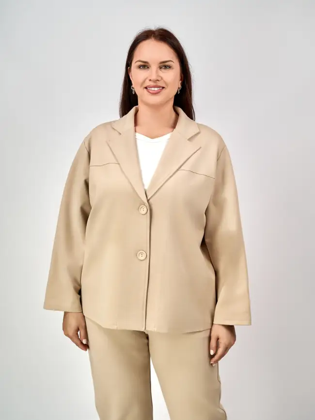 Брючный костюм ЭттоПлюс 9394 Размеры 48-58 фото 22