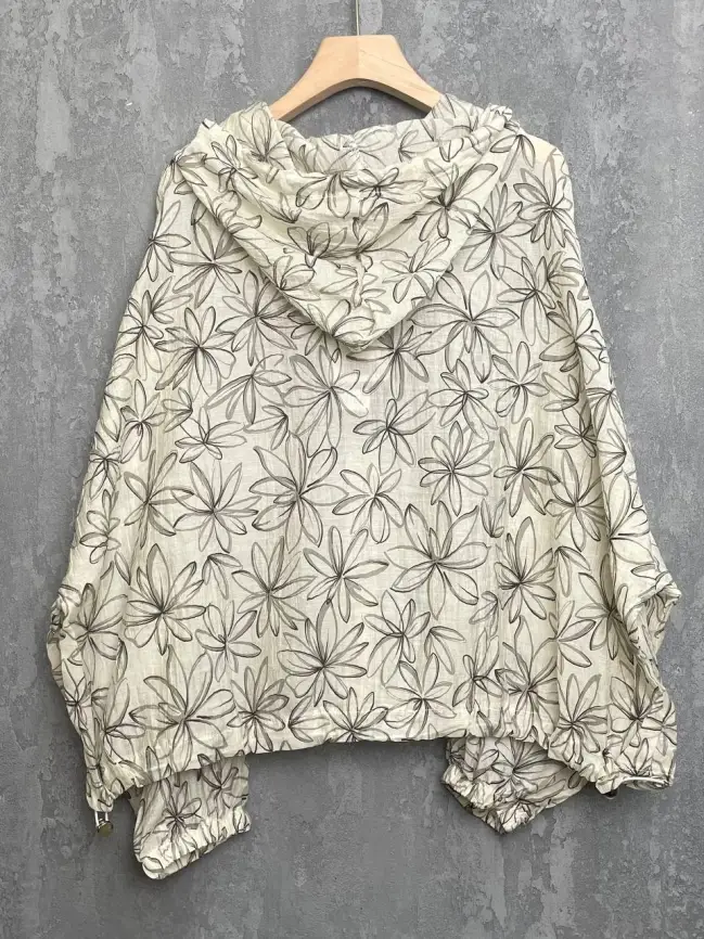 Ветровка-пыльник на молнии 9182 Размер 50-58 фото 23