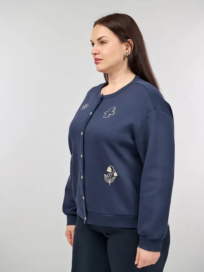 Кардиган 3510-1 Размер 50-58 фото 4