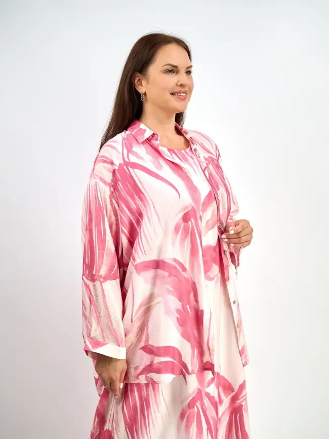 Рубашка ЭттоПлюс 042 Размеры 50-58 фото 17