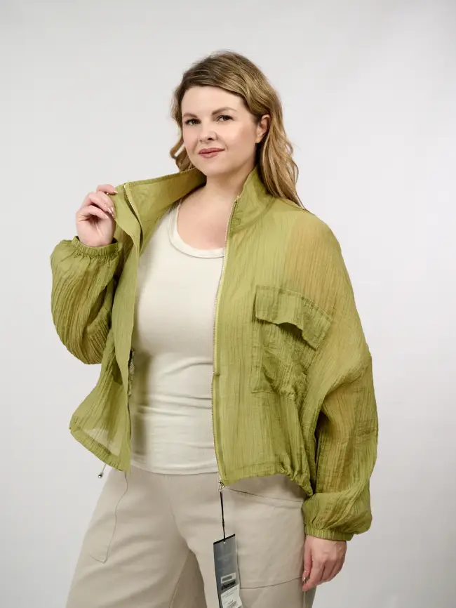 Ветровка-пыльник 9025 Размер 50-58 фото 82