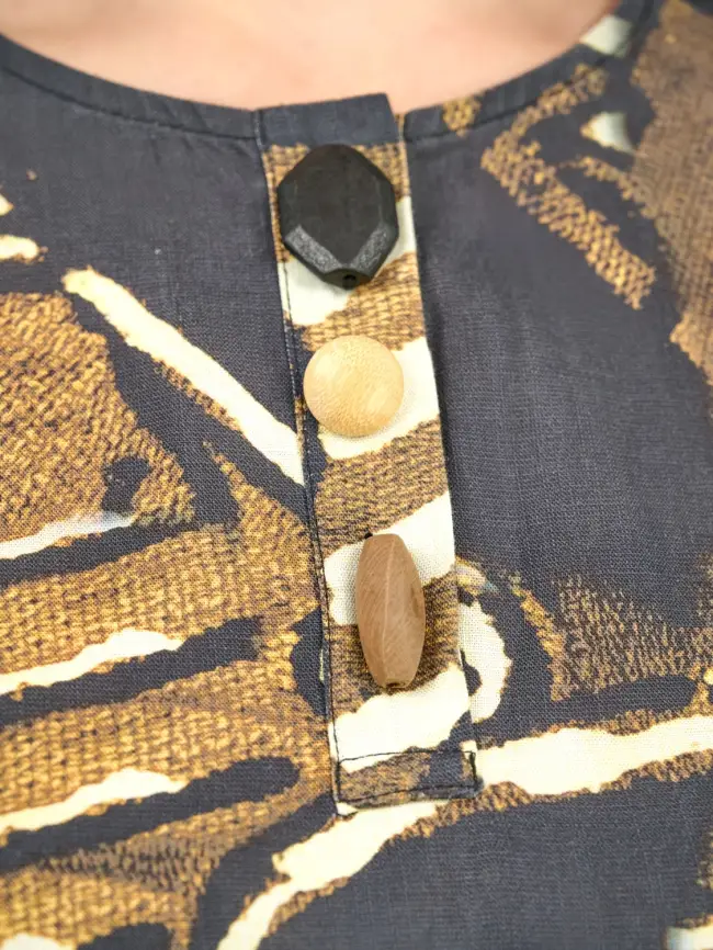 Блуза с принтом 26092 размер 50- 58 фото 5