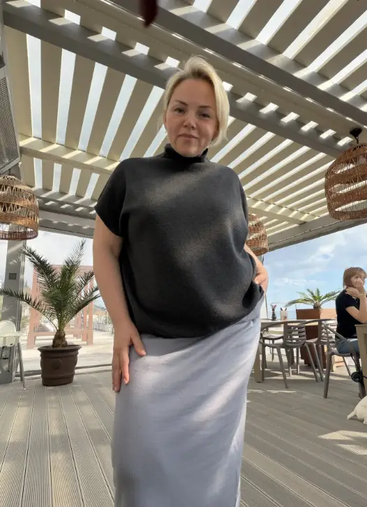 Джемпер с шерстью мериноса  Размер 48-58, 2351 фото 2