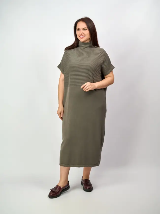 Платье ЭттоПлюс 571 Размер 50-58 фото 2
