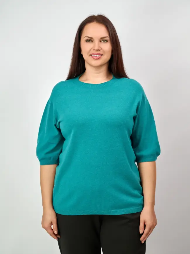 Джемпер 20242 ЭттоПлюс Размер 50-58 фото 120