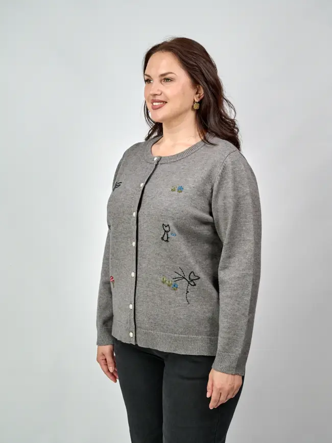 Джемпер 23196 Размер 46-56 фото 31