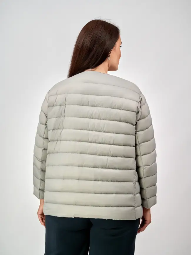 Легкая пуховая куртка 8802 Размер 46-56 фото 31