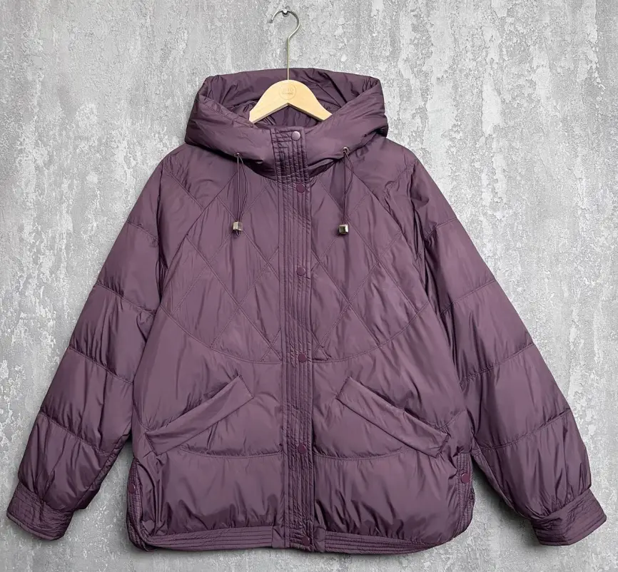 Пуховая куртка ЭттоПлюс 2553 Размер 48-54 фото 15