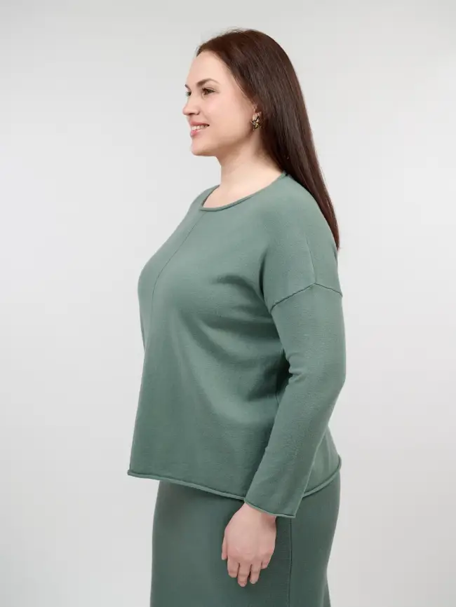 Джемпер ЭттоПлюс 1235 Размер 48-56 фото 81