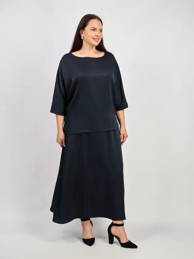 Юбка ЭттоПлюс 1001-2 Размеры 52-58 фото 8