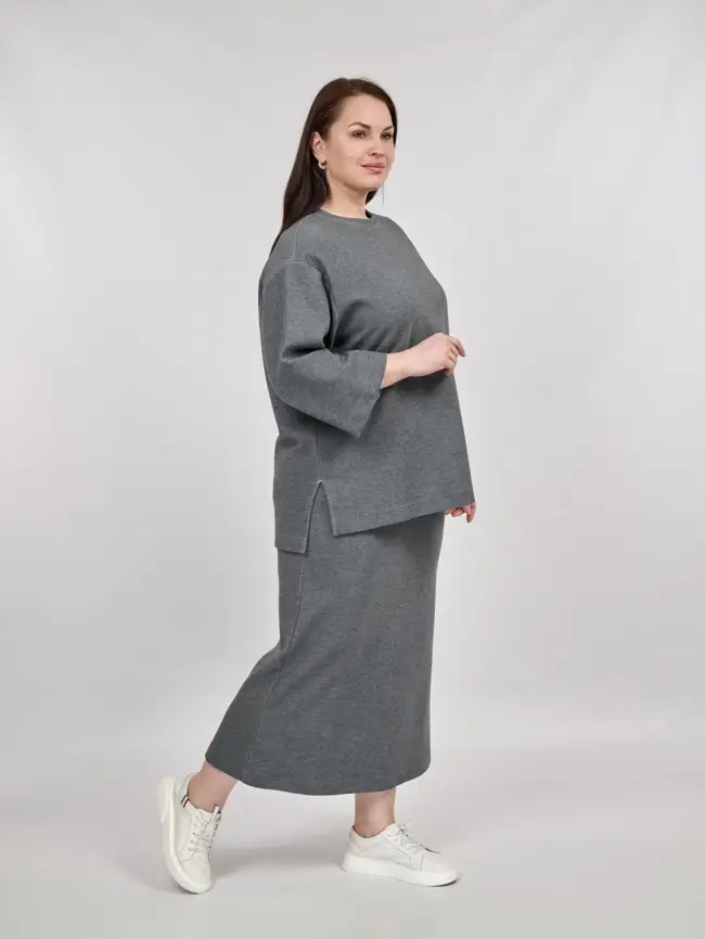 Костюм двойка 25191 Размер 48-54 фото 2