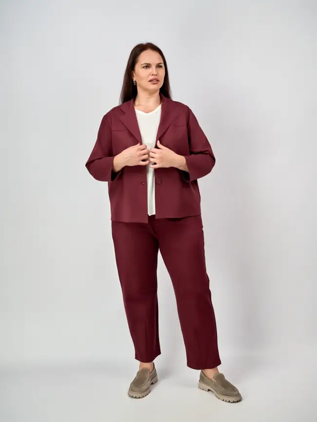 Брюки 33494 ЭттоПлюс размеры 52-58 фото 57