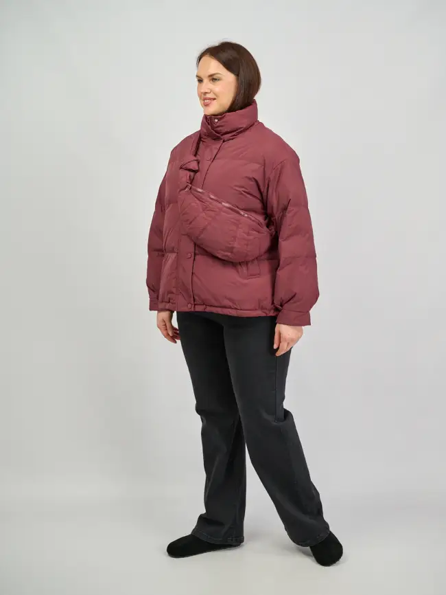 Куртка+сумка 5004 Размер 48-56 фото 15