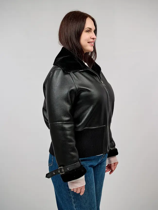 Дубленка 18702 Размер 48-54 фото 11