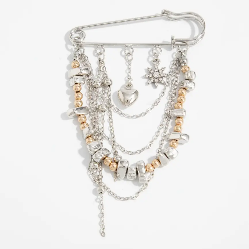 Булавка с подвесками Б0282 фото 5