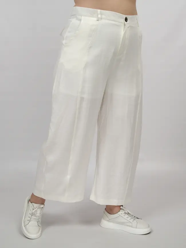 Брюки палаццо 38317 размер 54- 58 фото 30