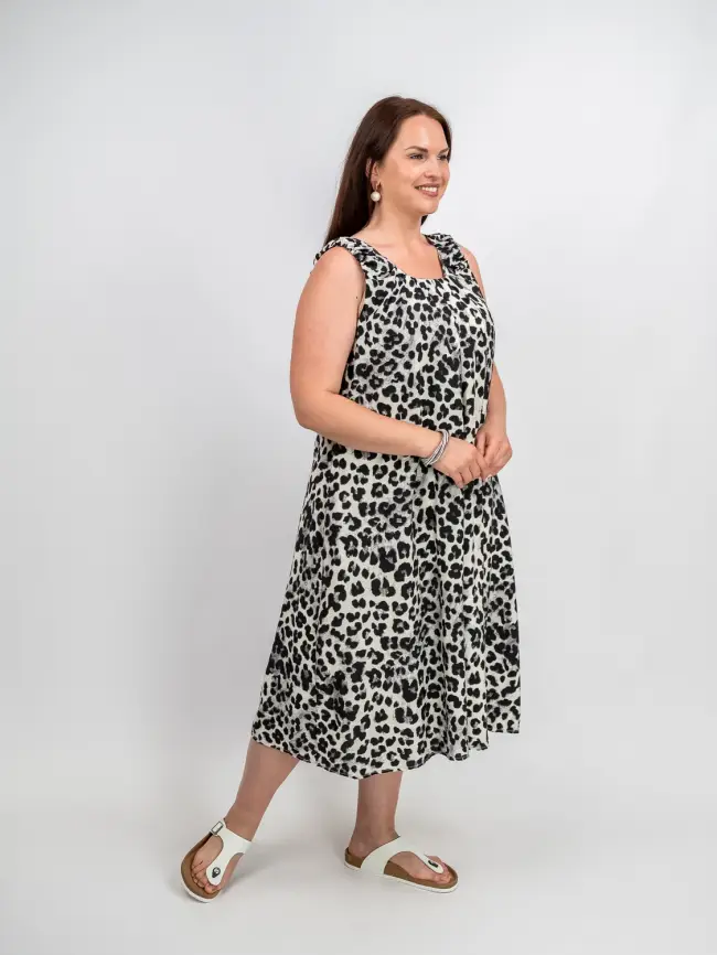 Сарафан ЭттоПлюс 34181-1 размер 52- 58 фото 3