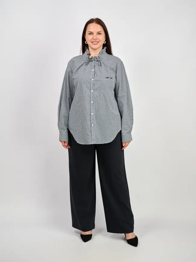 Блуза 52407 размеры 50- 62 фото 2