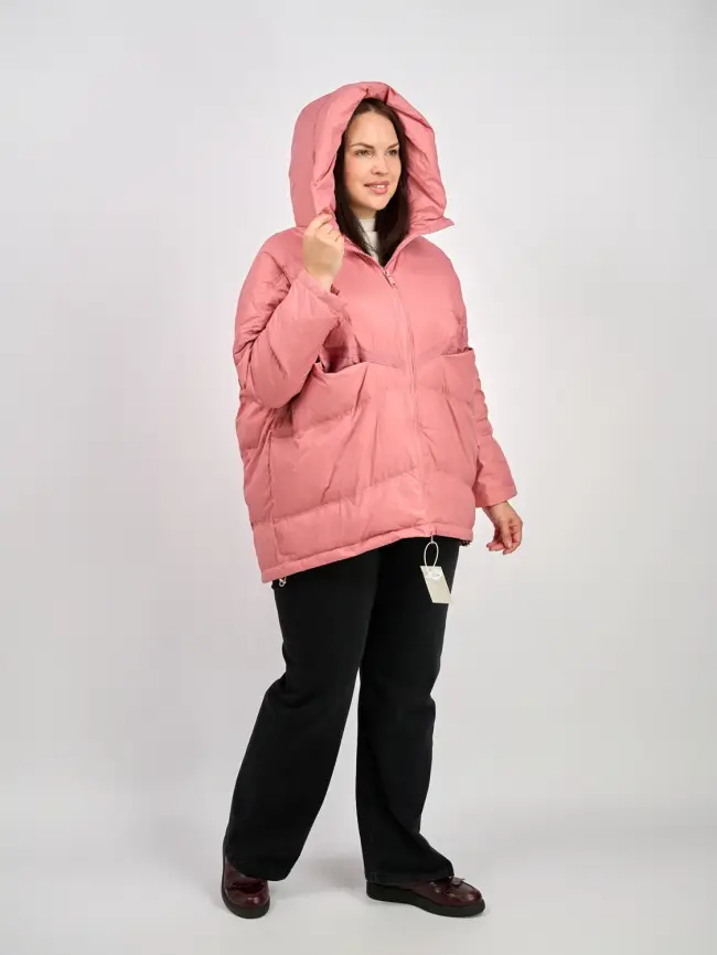 Пуховик 1404 Размер 50-56 фото 27