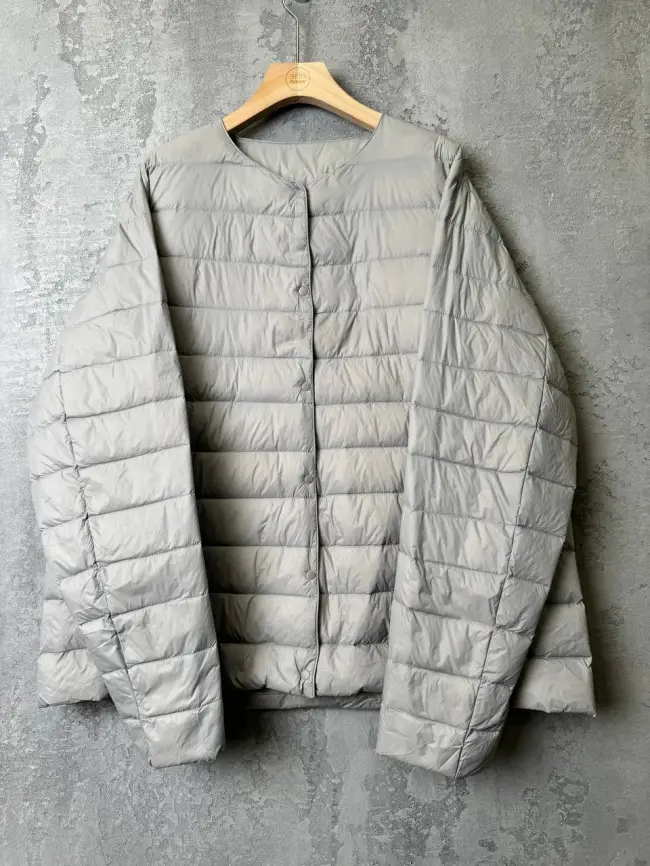 Легкая пуховая куртка 8802 Размер 46-56 фото 36